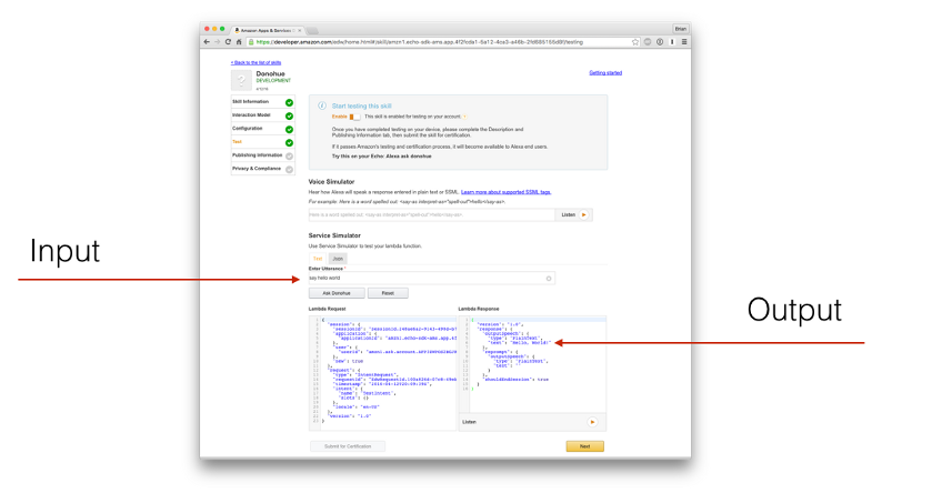 lambda testing